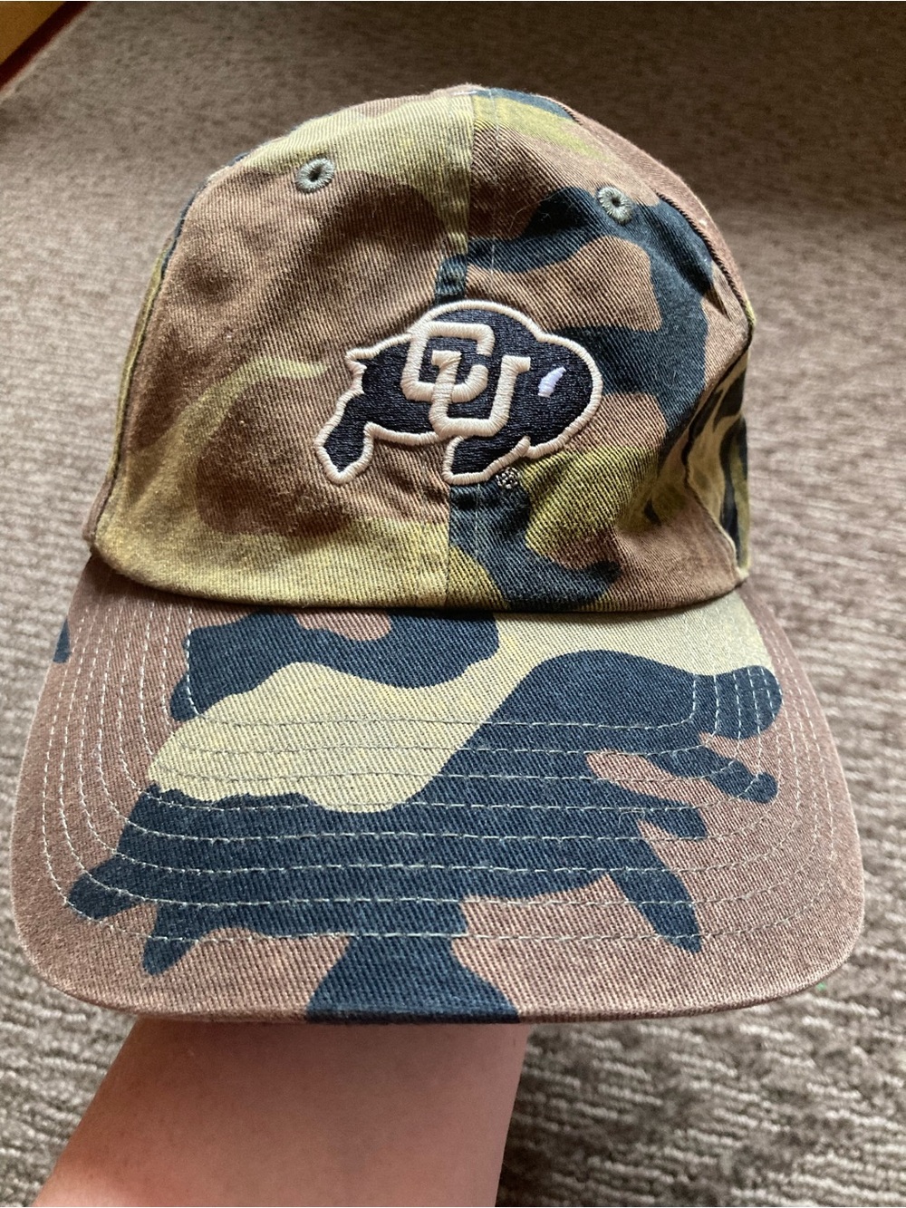 University of Colorado Buffaloes Nike Camo Baseball Hat